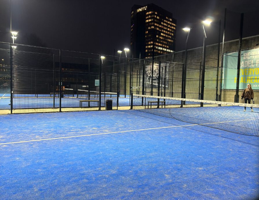 Padel tijdens mijn stageperiode